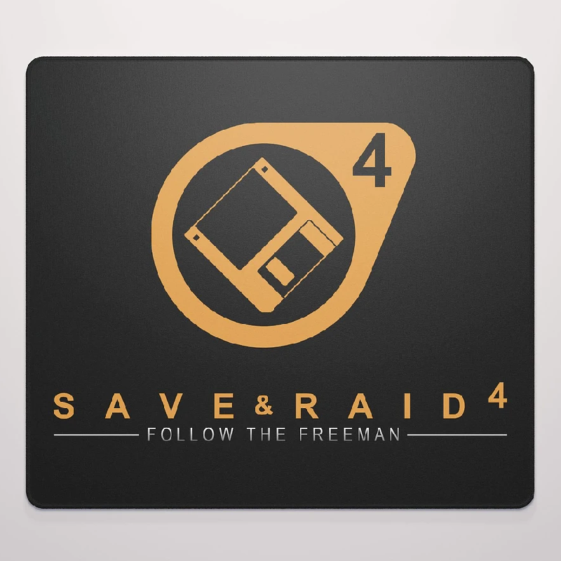 Gaming Mouse Pad - Save&amp;Raid Follow The Freeman [2024]